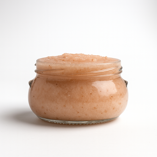 פילינג גוף מלח הימלאיה ושמן שקדים מתוקים