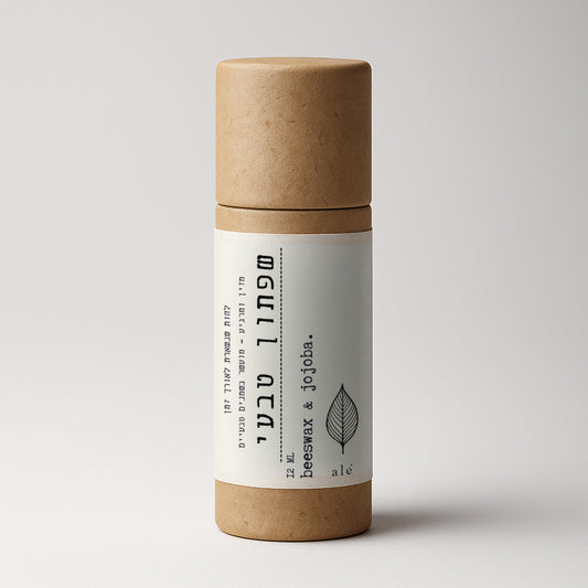 שפתון 100% טבעי